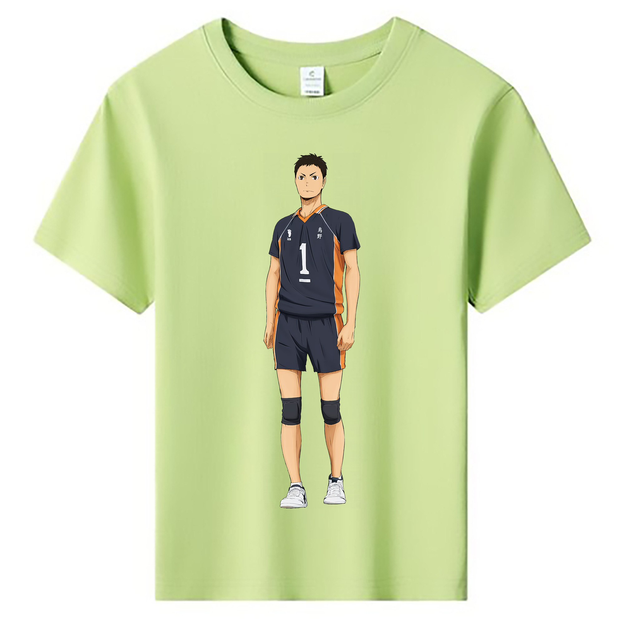 （画像用） ハイキュー!! Haikyu!! 綿100％キッズTシャツ（フロントプリント）
